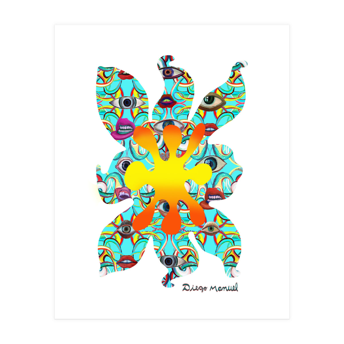 Fuego 63 Copia (Print Only)