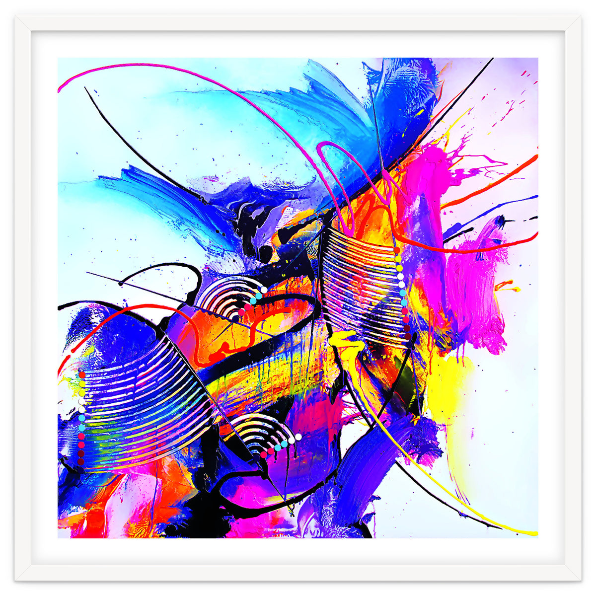 Abstract Art Britto - Qb293