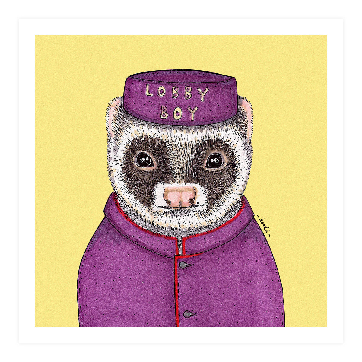 Lobby Boy (Print Only)