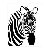 Zebra Stripe - Monochrome (Print Only)