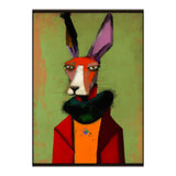 Hare In Clothes Portrait (Print Only) thumbnail