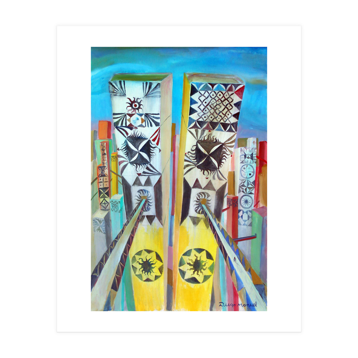 Torres De Atlantis (Print Only)