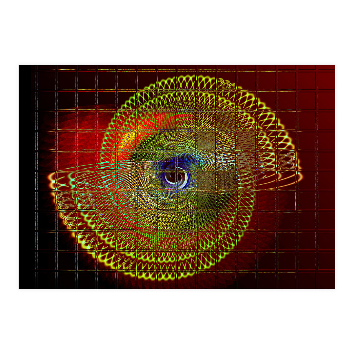 Illuminated helix #4 (Print Only)