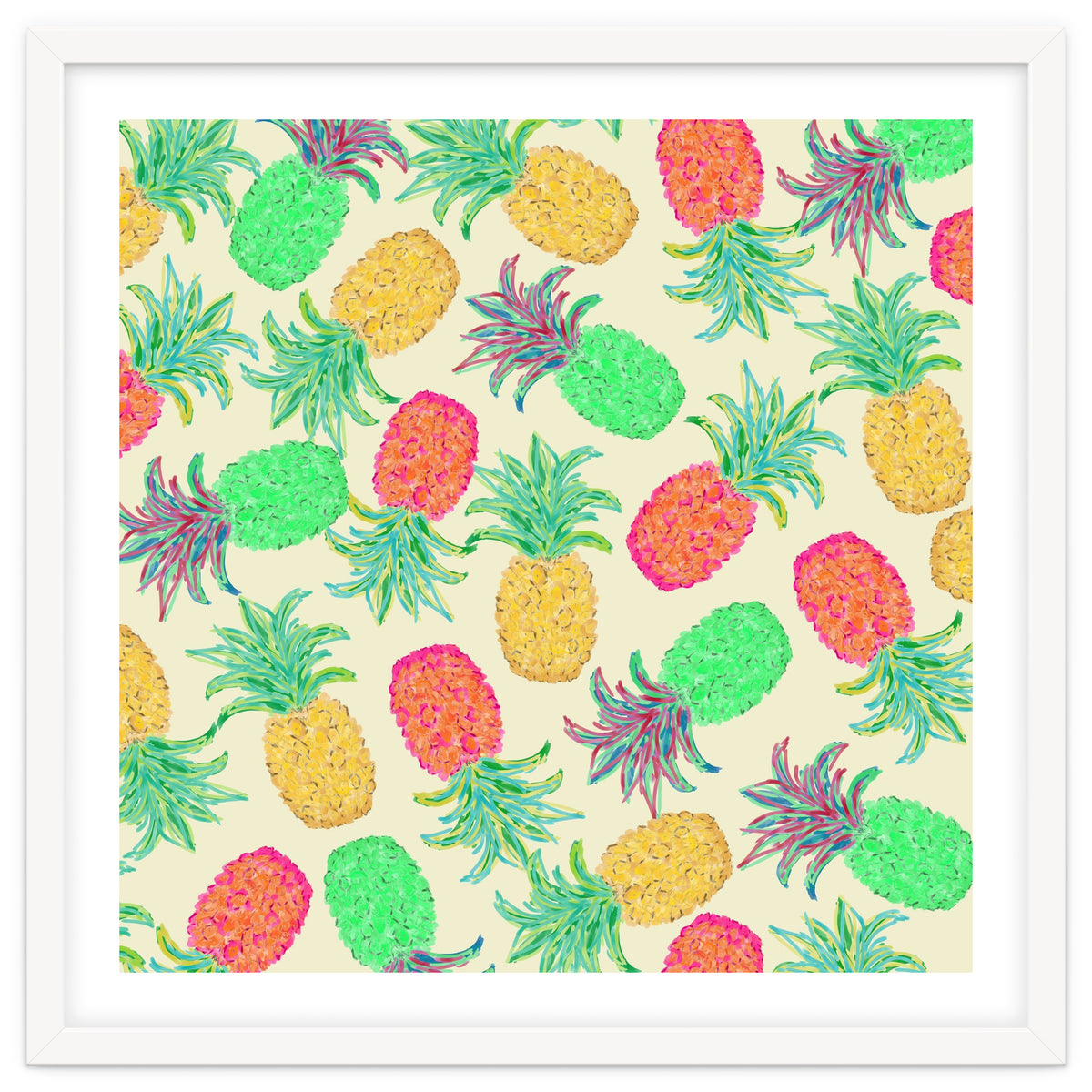 Pineapple Pandemonium Multicolo