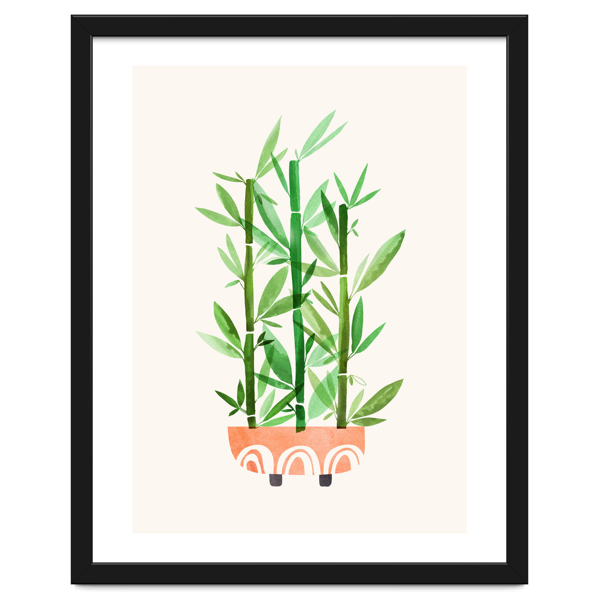 Happy Bamboo Houseplant