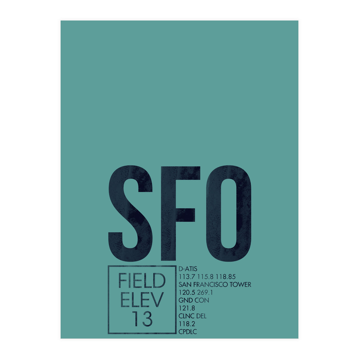 San Francisco Atc (Print Only)