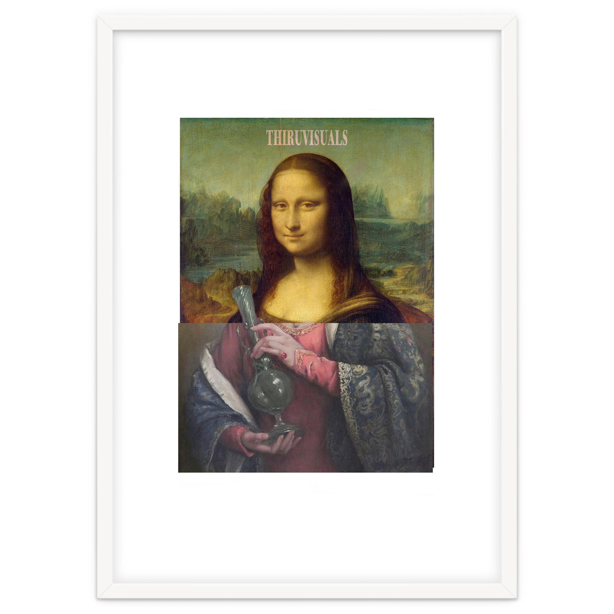 Mona Lisa with the Bong