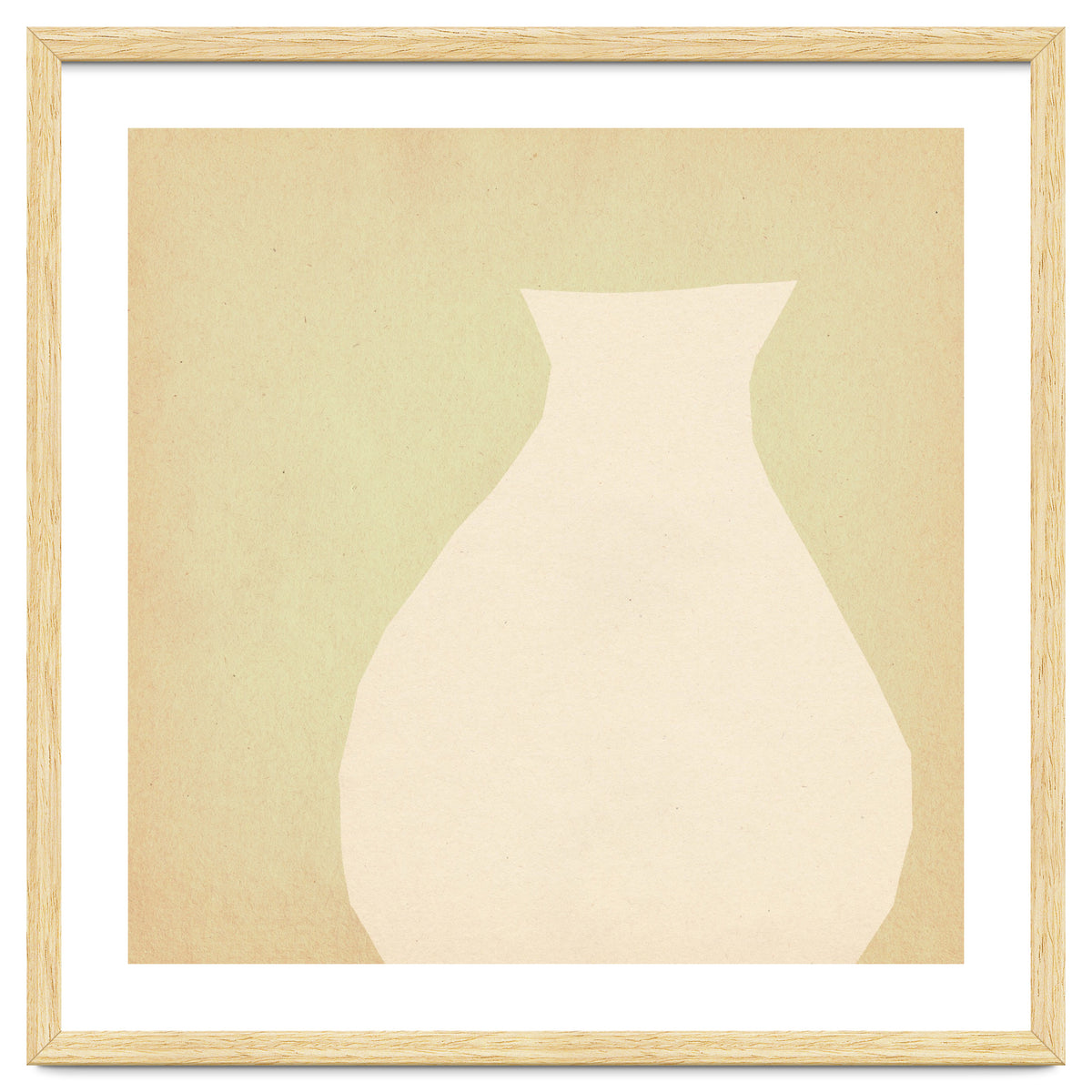Soft green vase