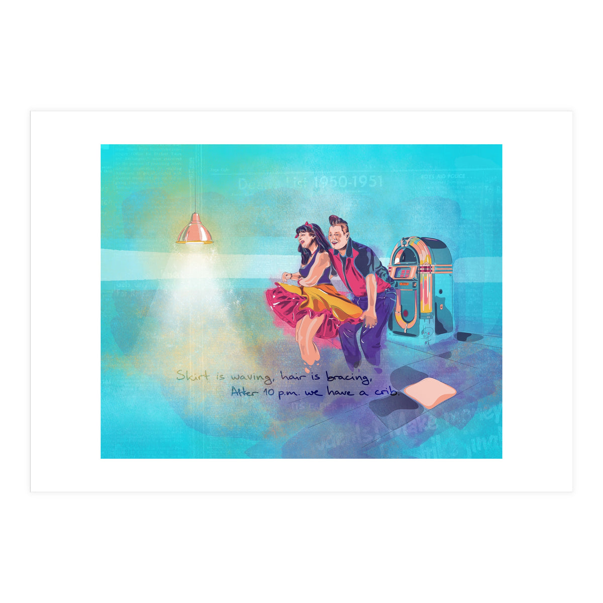 Rock N Roll 2 (Print Only)