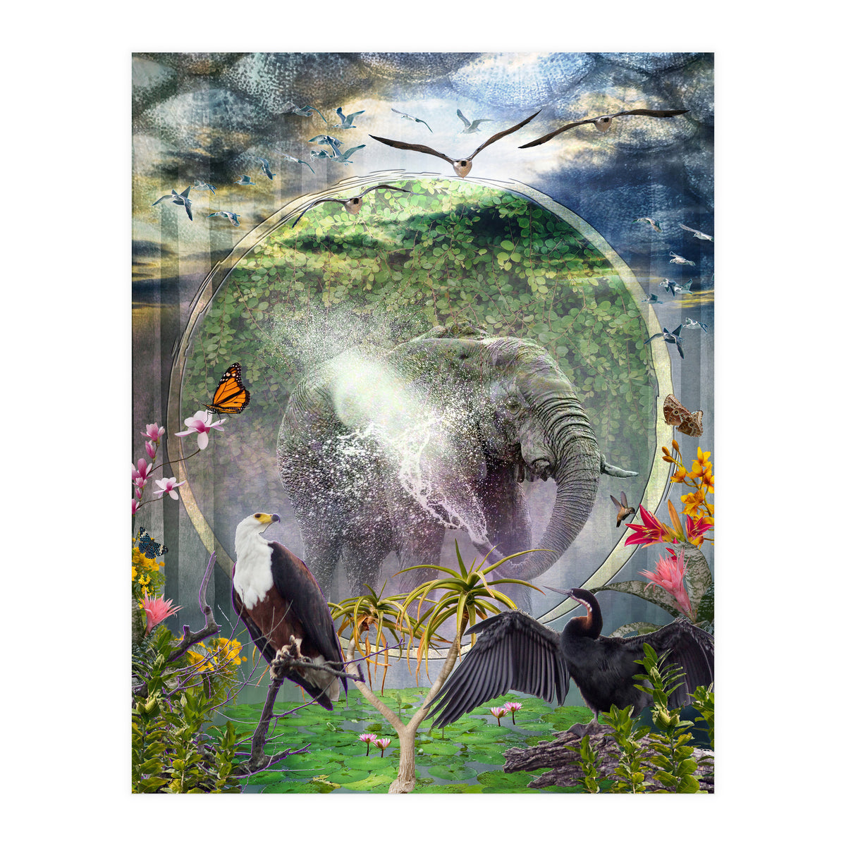 Jungle Retreat (Print Only)