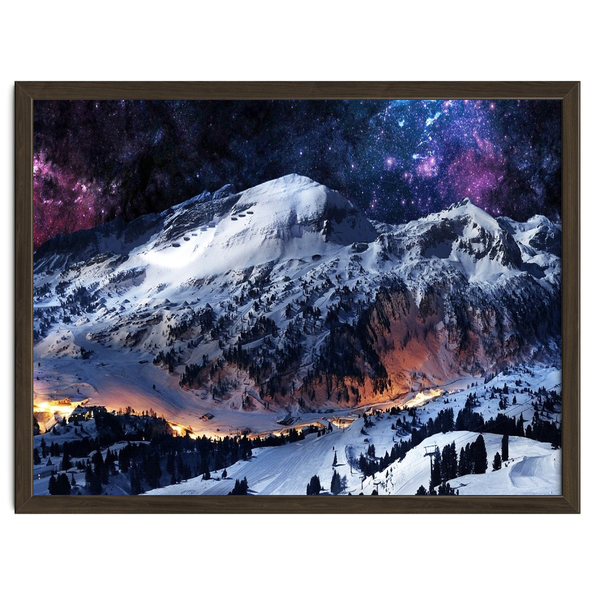 Mountain CALM IN space view