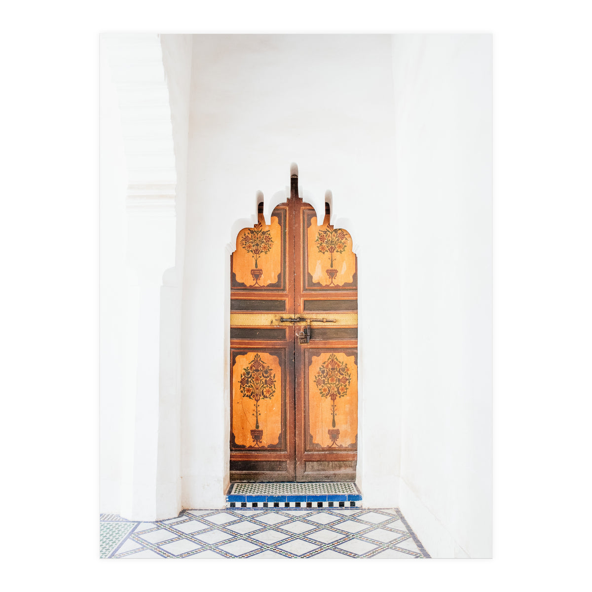 Ancient Moroccan Door (Print Only)