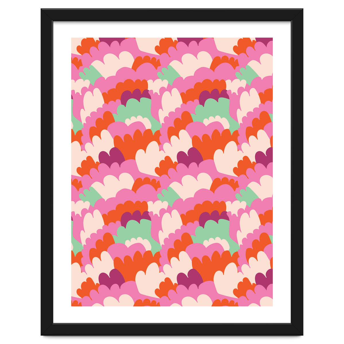 Cute Rainbow Abstract Pattern