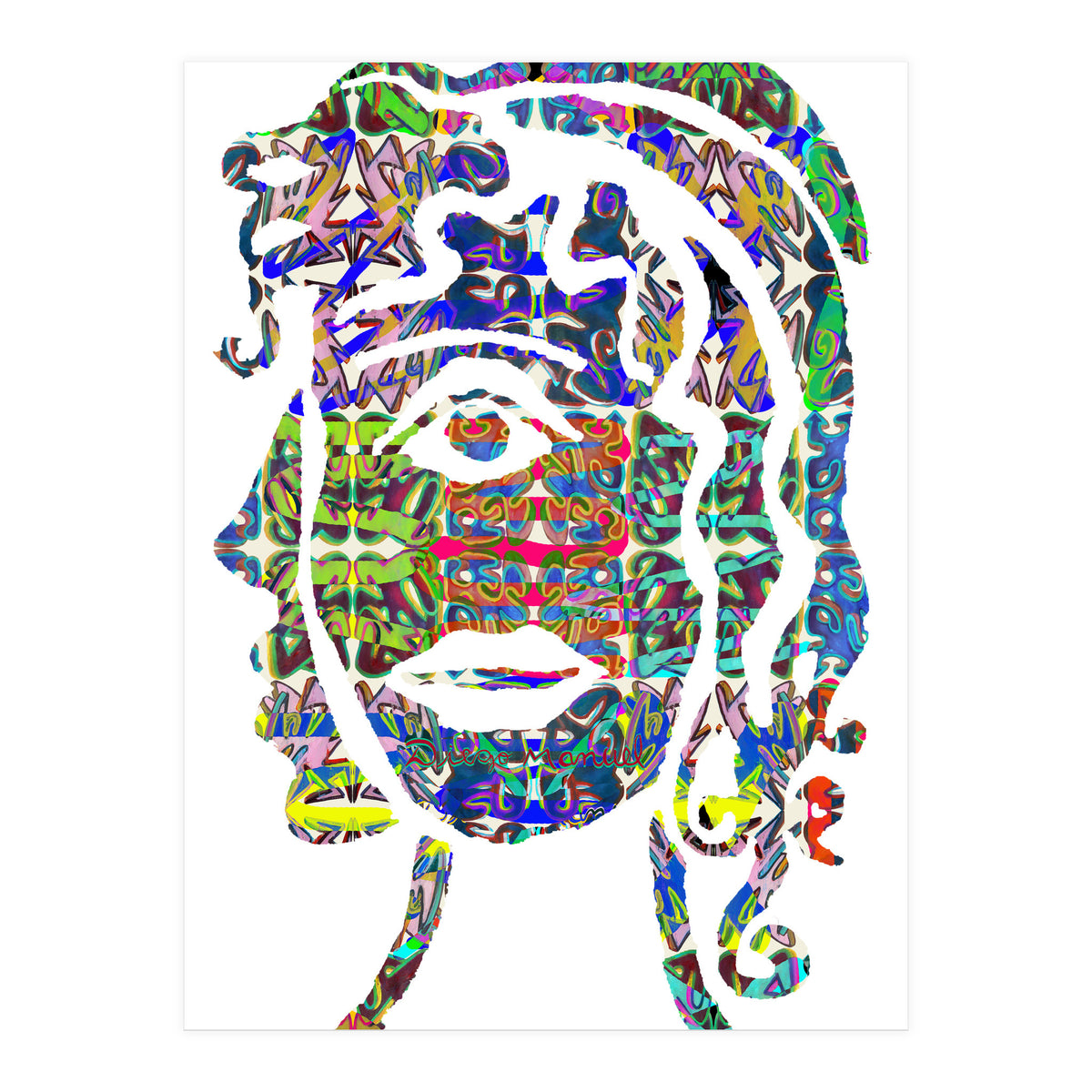 Mujer Digital 2 2  (Print Only)