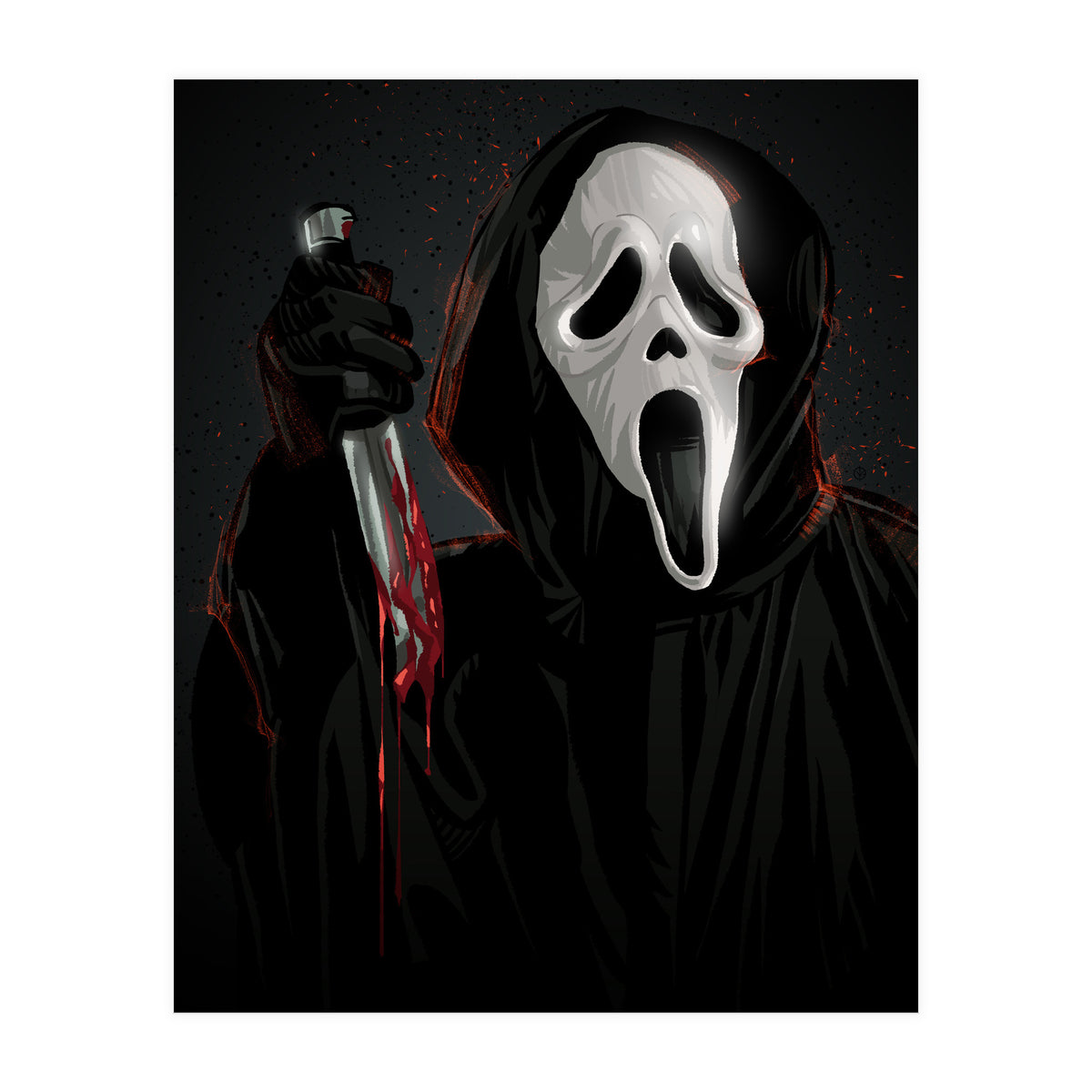 Scream Ghostface (Print Only)