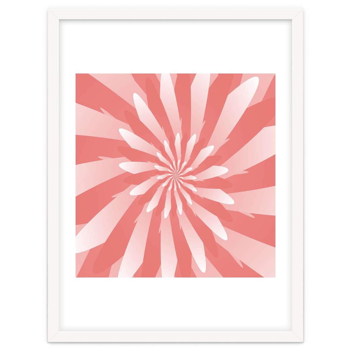 Flower Pattern Spiral