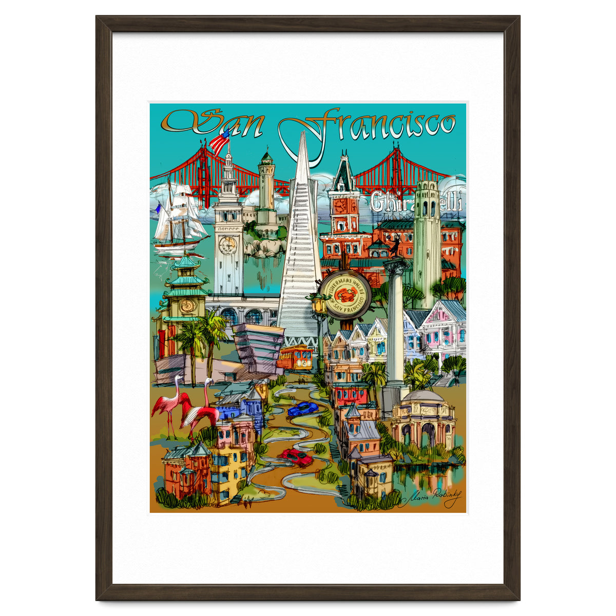 San Francisco Illustration