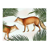 Red Fox Pair (Print Only)