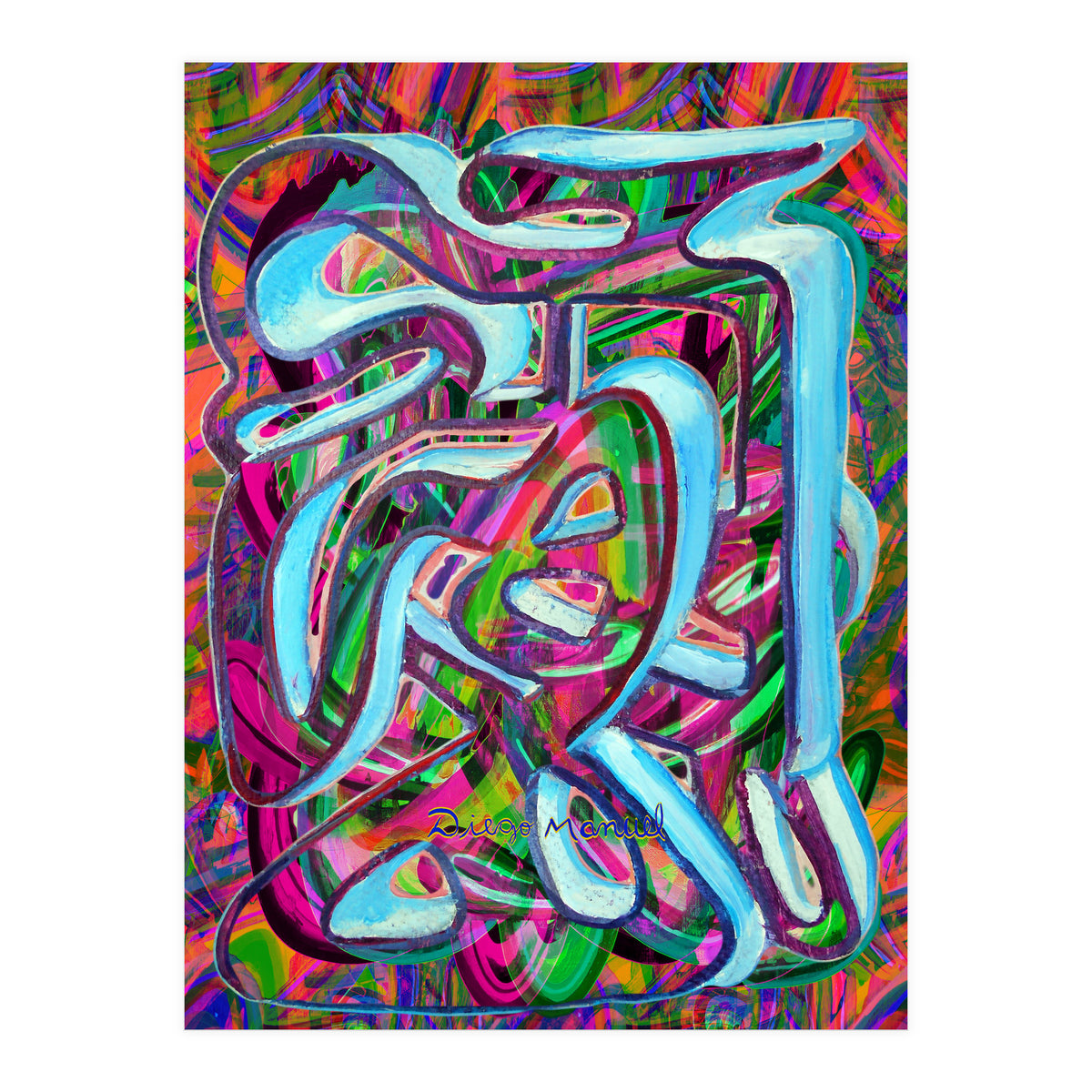 Graffiti Digital 2022 828 (Print Only)
