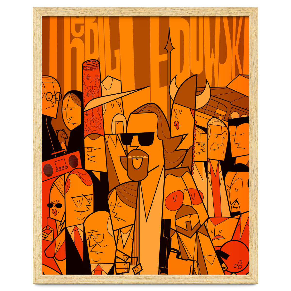 The Big Lebowski Alternative Movie Poster