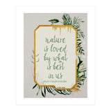 Nature (quote 1) (Print Only) thumbnail