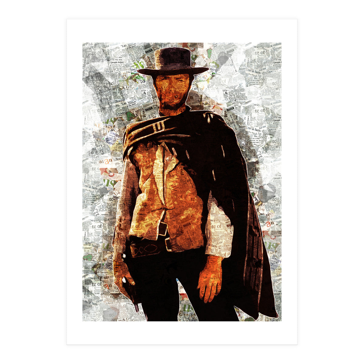 Clint Eastwood (Print Only)