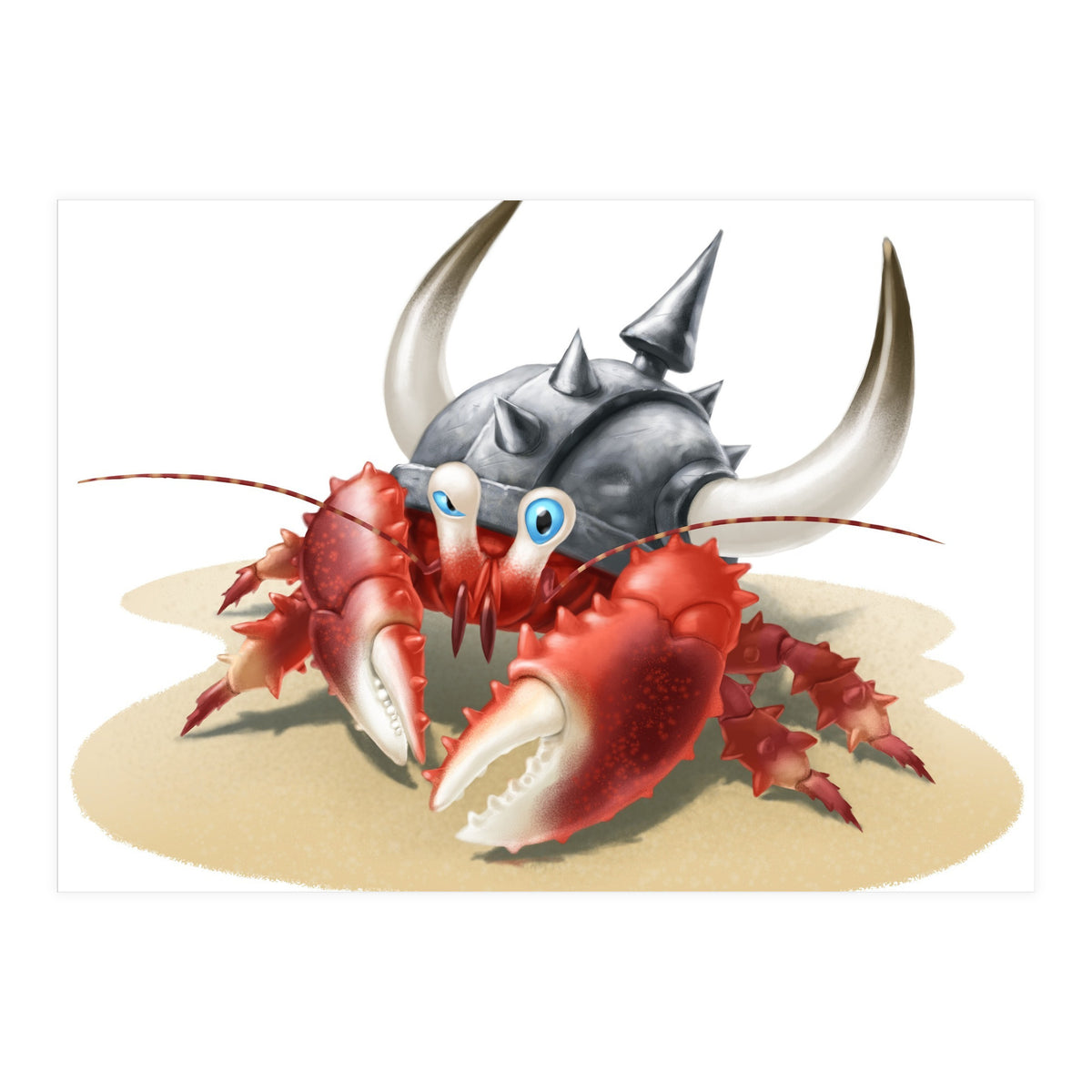Viking Crab (Print Only)
