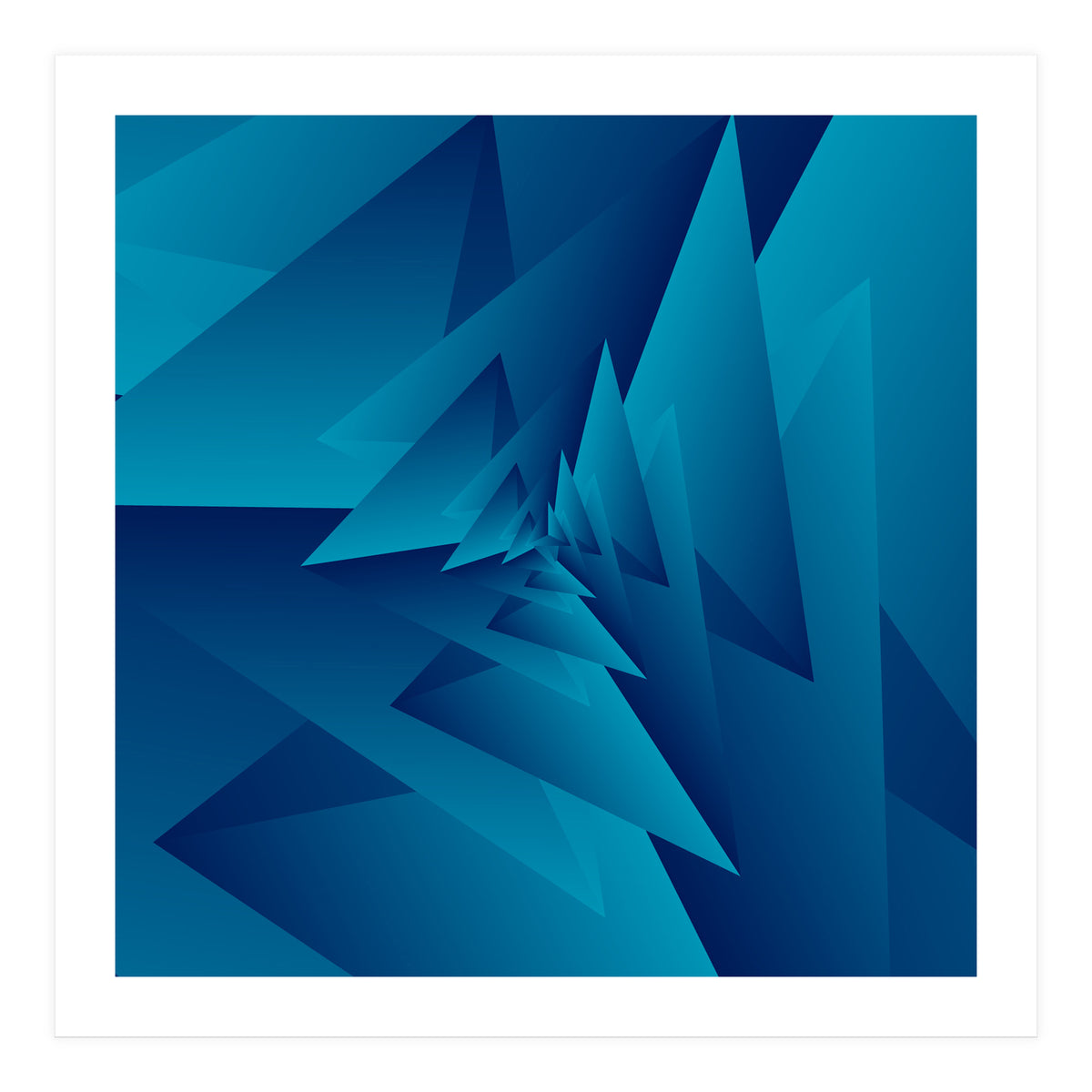 Crazy Traingle Pattern (Print Only)