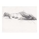 Beautiful erotic drawing of woman (Print Only) thumbnail
