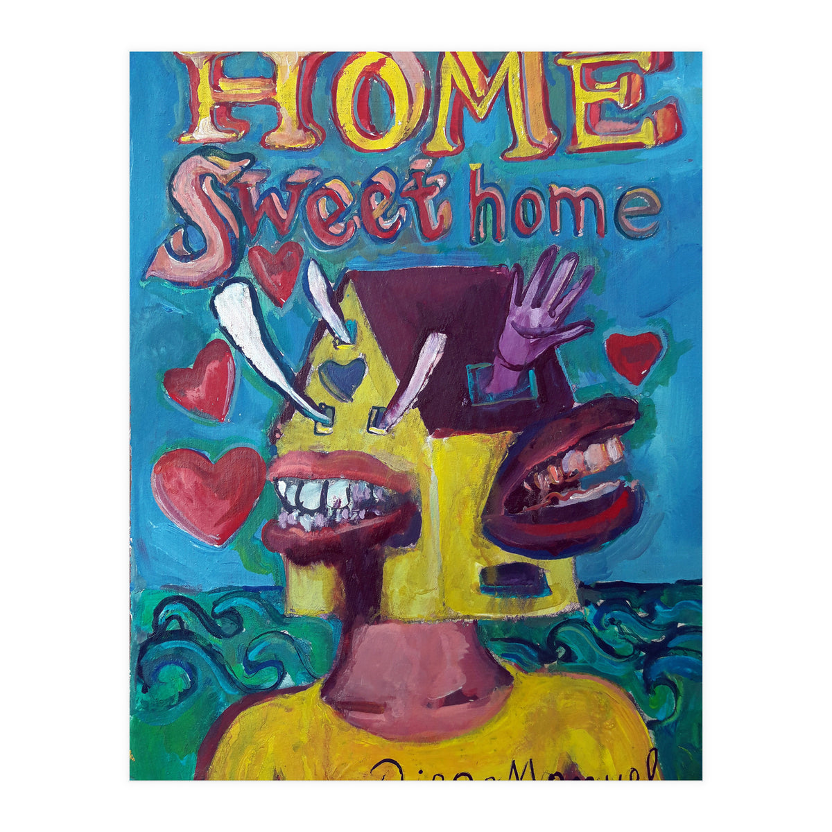Home Sweet (Print Only)