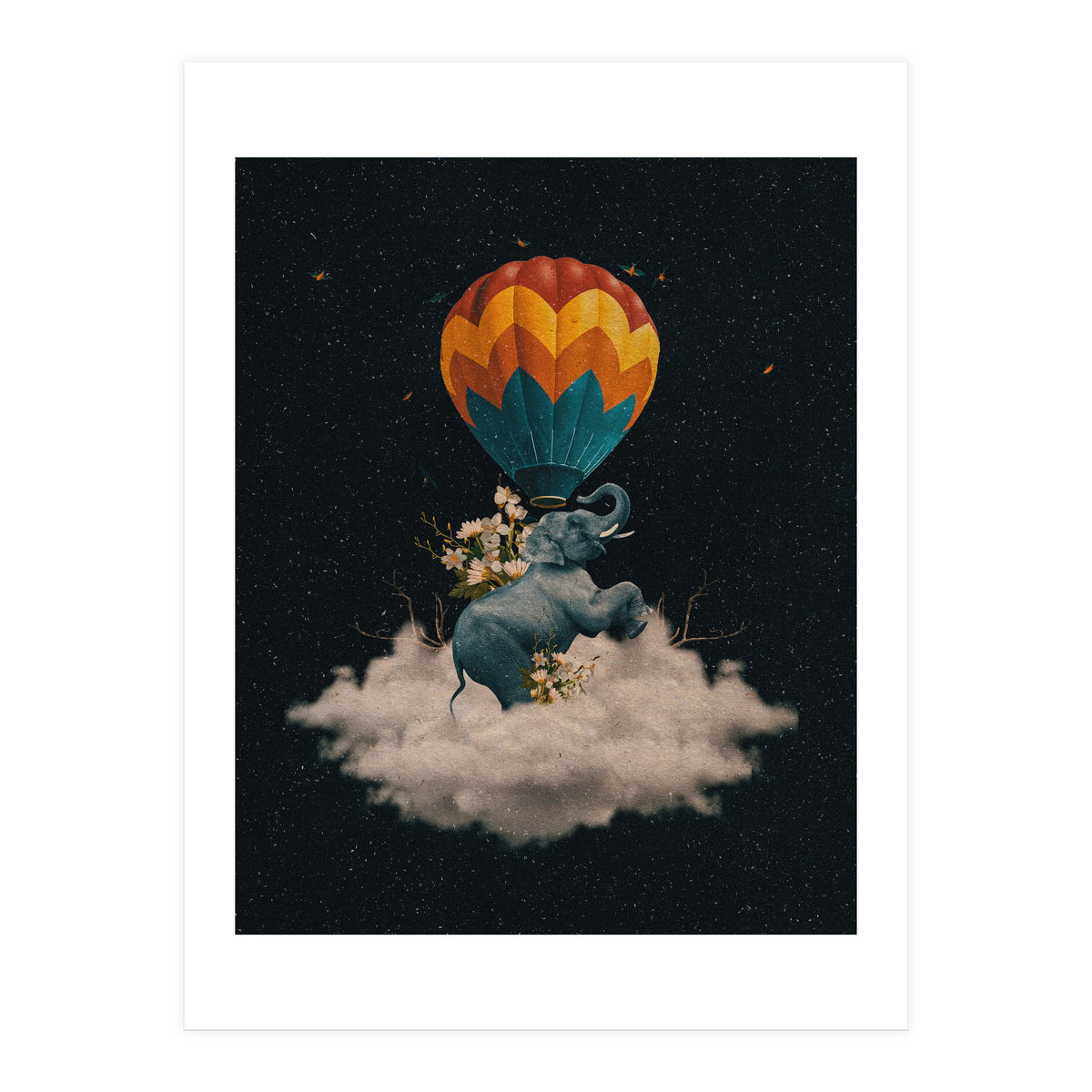 Between clouds (Dark Version) (Print Only)