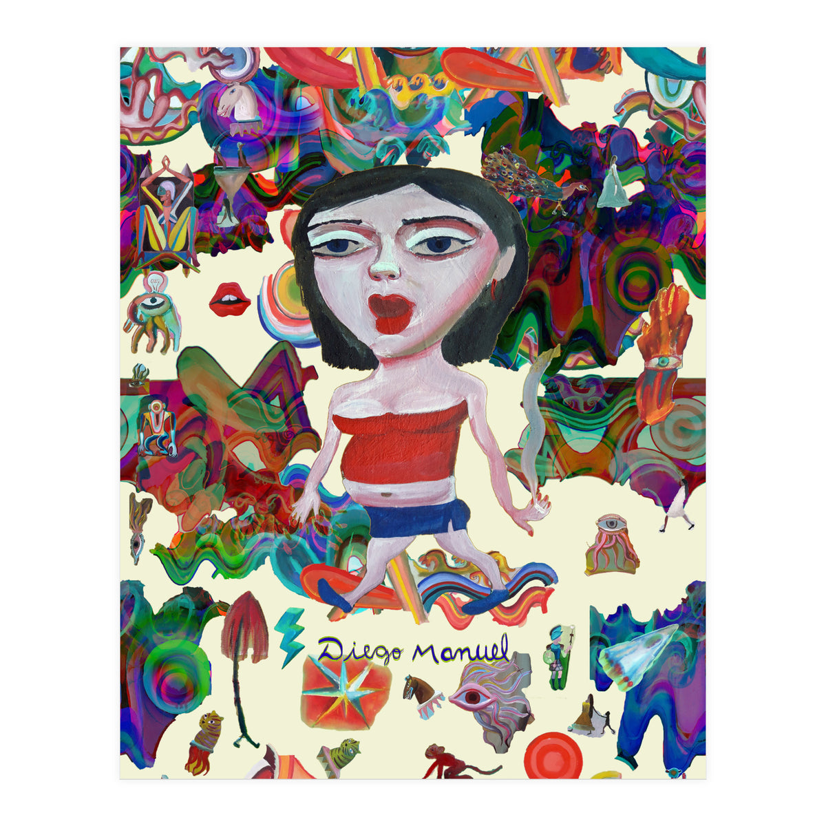 Graffitis 2021 Tapiz 43 B (Print Only)