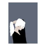 White Hair Beauty (Print Only) thumbnail