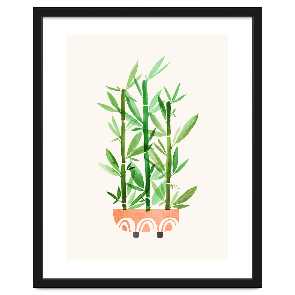 Happy Bamboo Houseplant