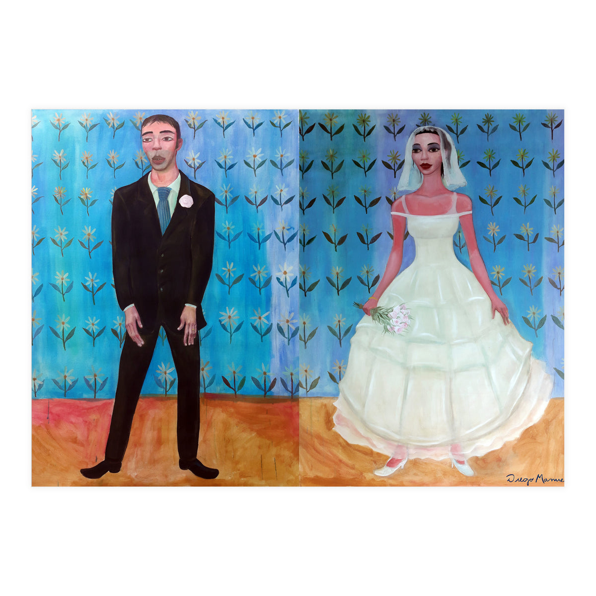 Diptico Novios 2 (Print Only)