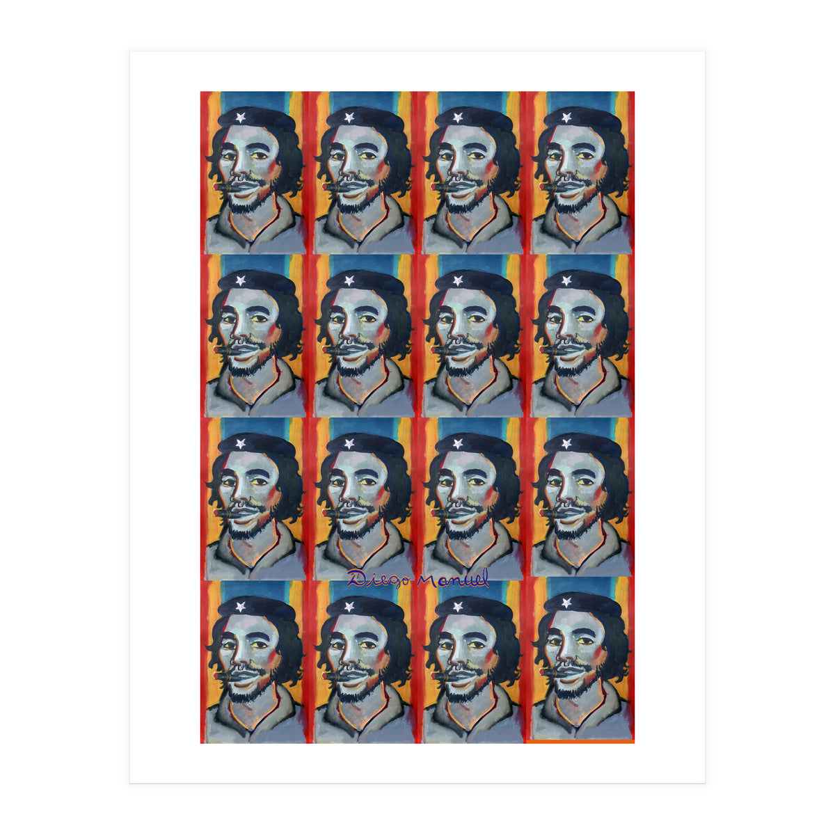 Che Guevara 6 Tapiz (Print Only)
