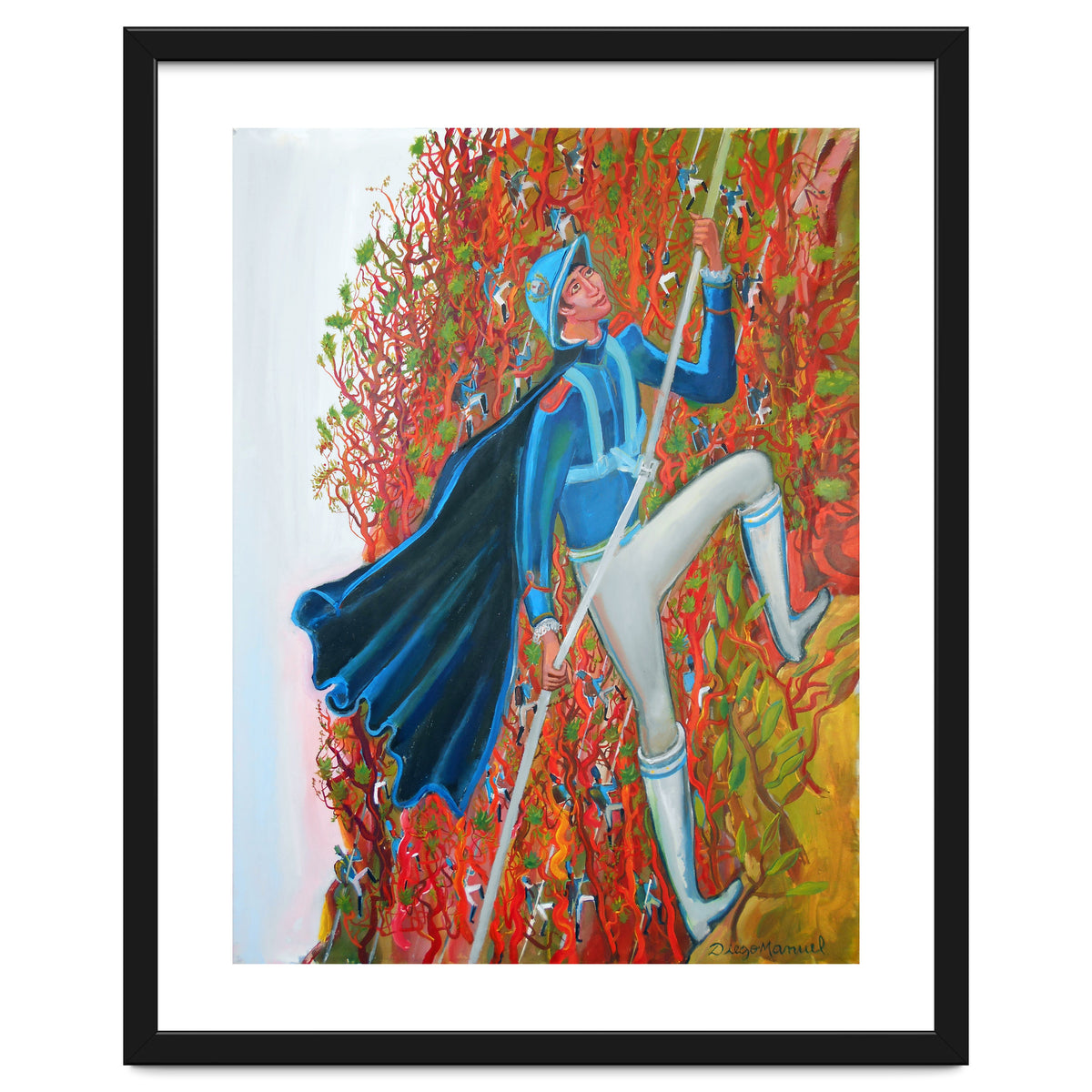 San Martin Cruzando Los Andes