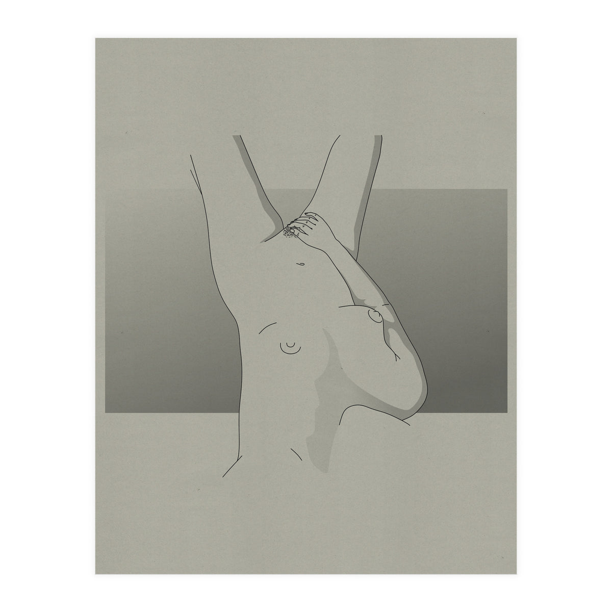 Reclined Nude II (Print Only)
