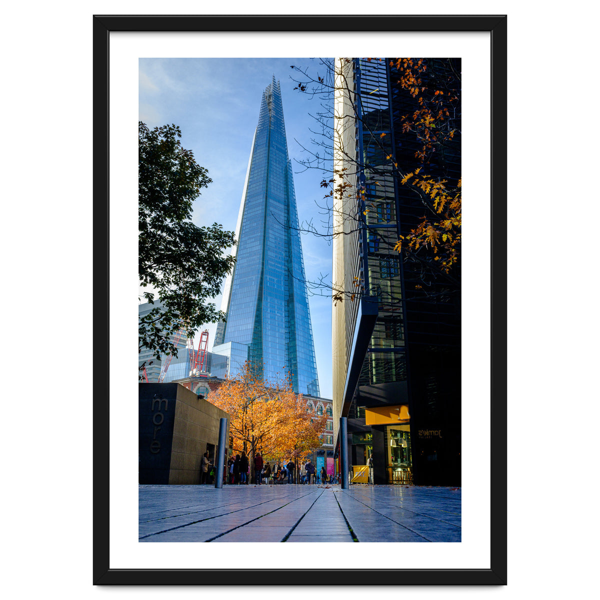The Shard from More London