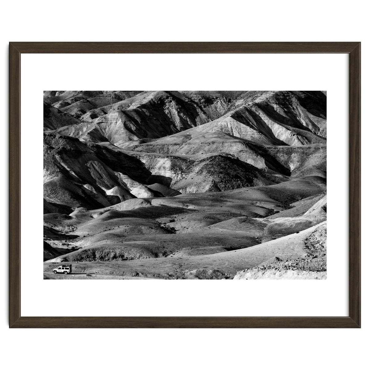 Driving across the Judean Desert