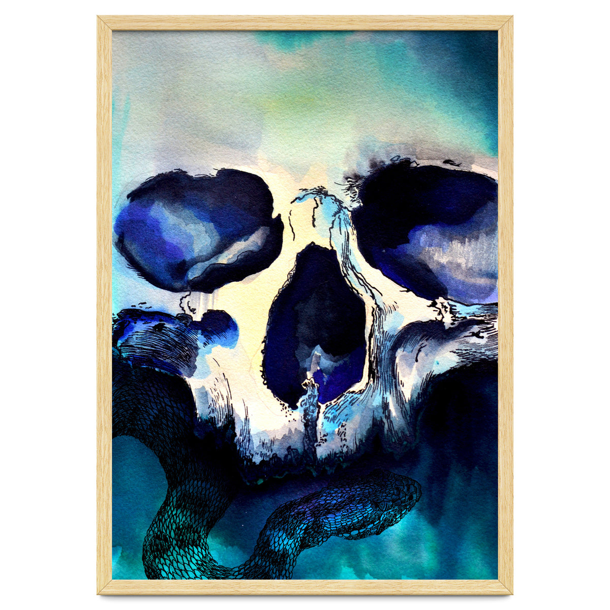 Blue Skull