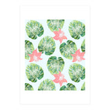 Monstera + Pink (Print Only) thumbnail