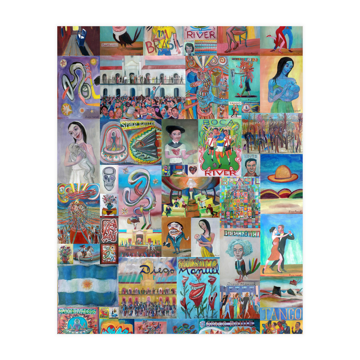 Expo Paintings 3 (Print Only)