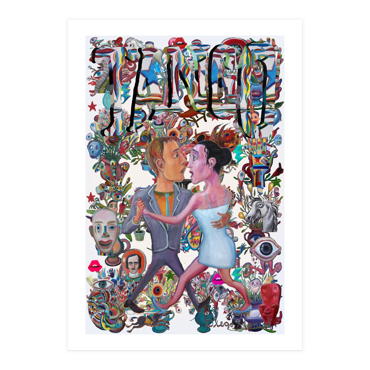 Tango Nuevo Tapiz 8 (Print Only)