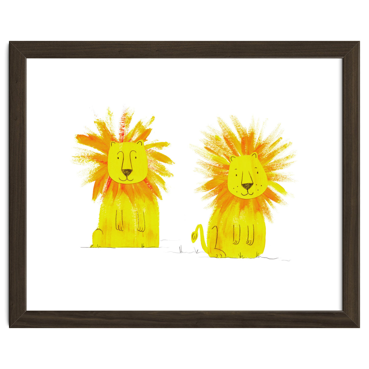 Two Lions