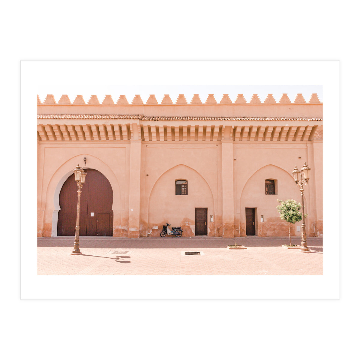 Moroccan Street Marrakech (Print Only)