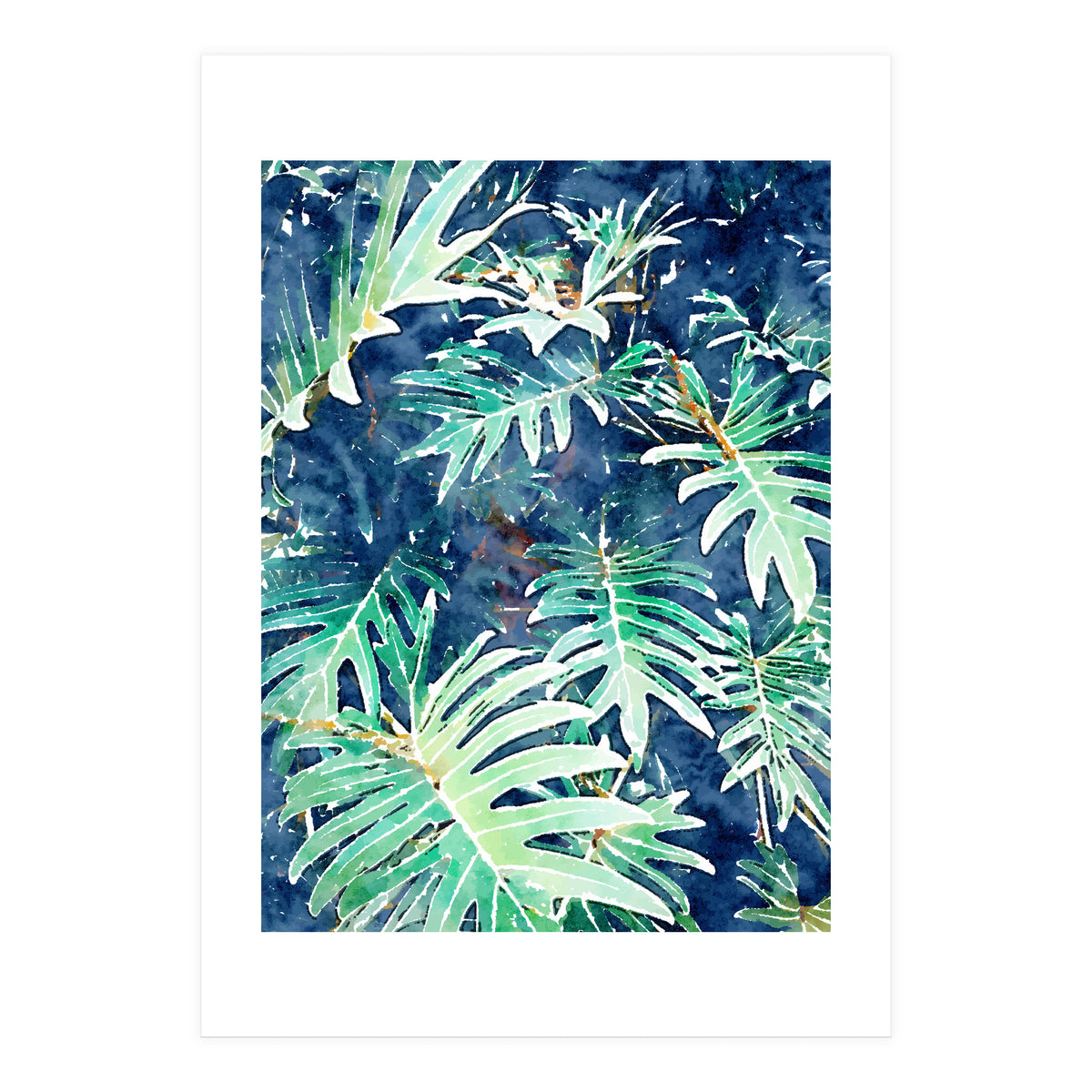 Rain + Leaves (Print Only)