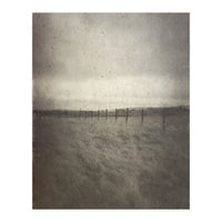 Bleak winter landscape of Saddleworth Moor  (Print Only)