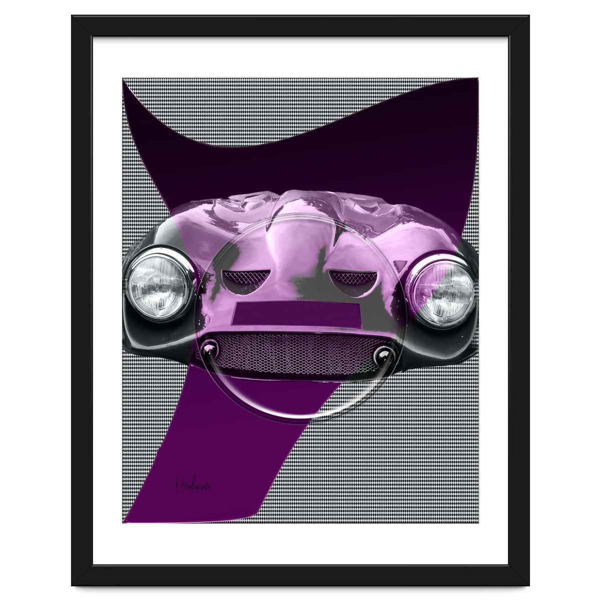 Emoji & Cars purple