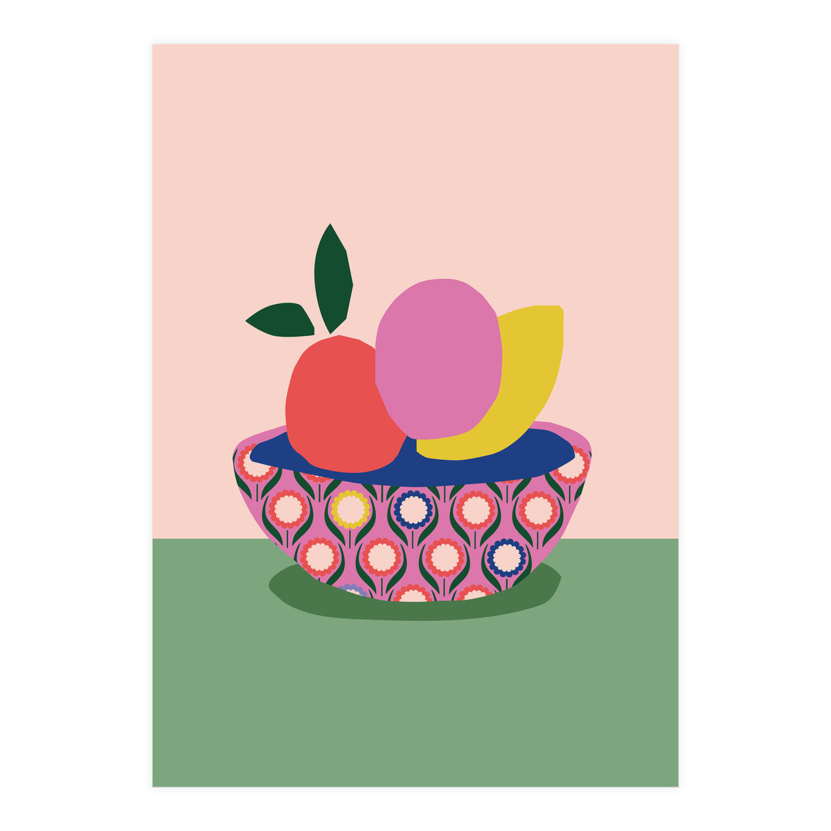 Fruits In Basket 4 Rgb  (Print Only)